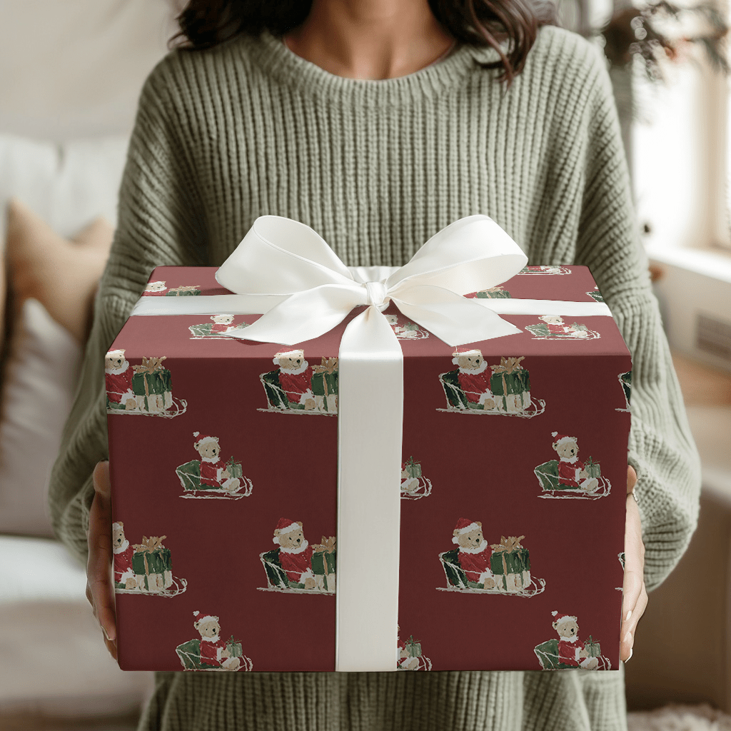 That's Not Santa! - Wrapping Paper - Aspen & Arlo