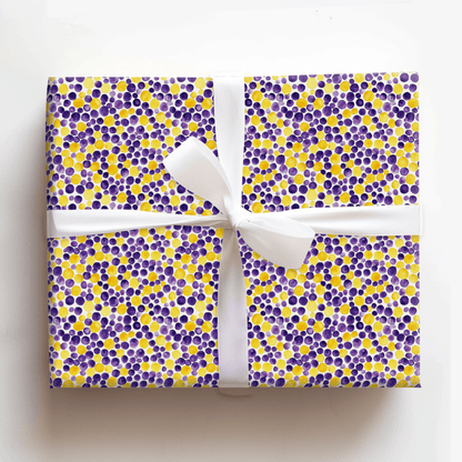 Gold and Purple - Wrapping Paper - Aspen & Arlo