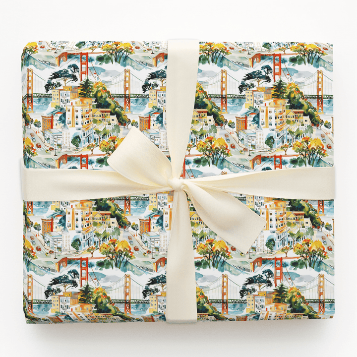 Save Me, San Francisco - Wrapping Paper - Aspen & Arlo