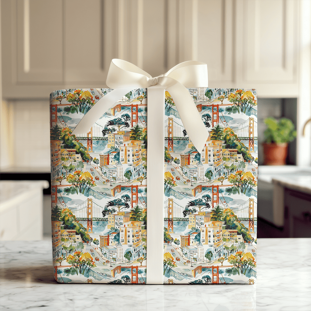 Save Me, San Francisco - Wrapping Paper - Aspen & Arlo