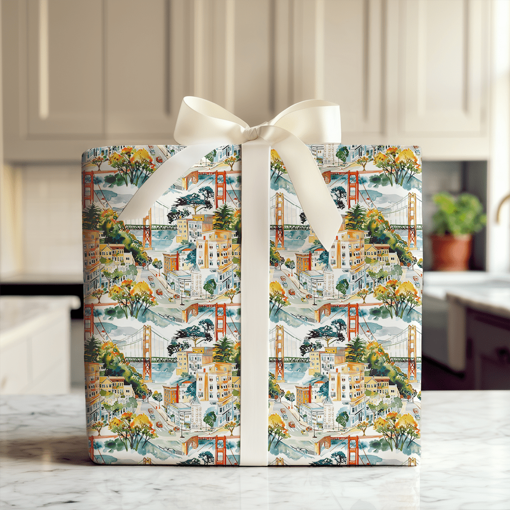 Save Me, San Francisco - Wrapping Paper - Aspen & Arlo