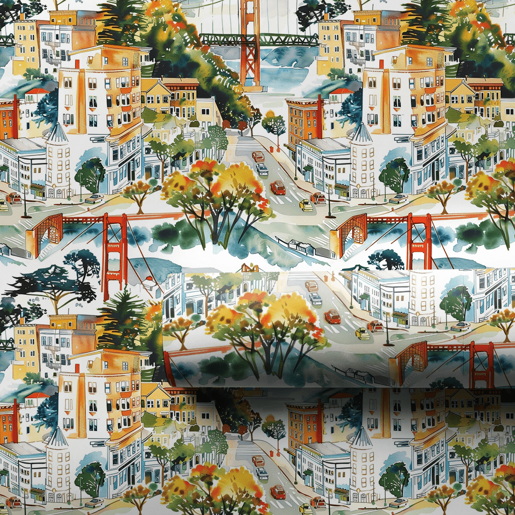 Save Me, San Francisco - Wrapping Paper - Aspen & Arlo