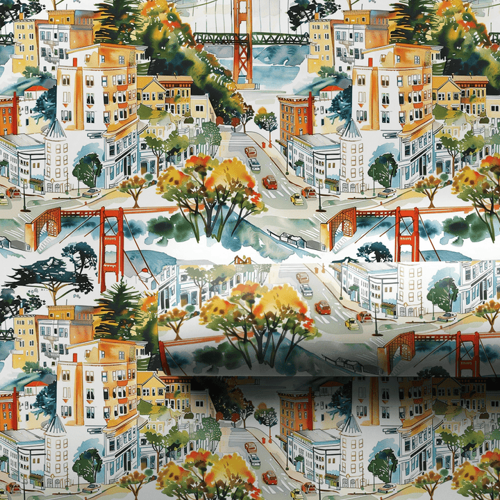 Save Me, San Francisco - Wrapping Paper - Aspen & Arlo