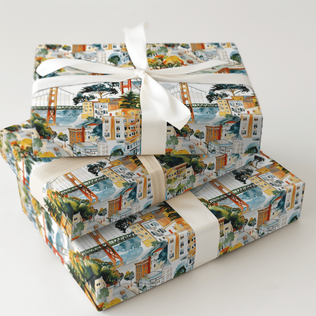 Save Me, San Francisco - Wrapping Paper - Aspen & Arlo