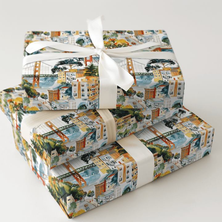 Save Me, San Francisco - Wrapping Paper - Aspen & Arlo