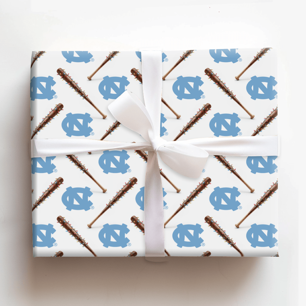 Carolina Holiday Home Run - Wrapping Paper - Aspen & Arlo