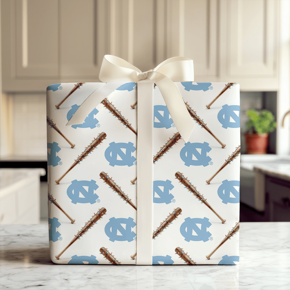 Carolina Holiday Home Run - Wrapping Paper - Aspen & Arlo