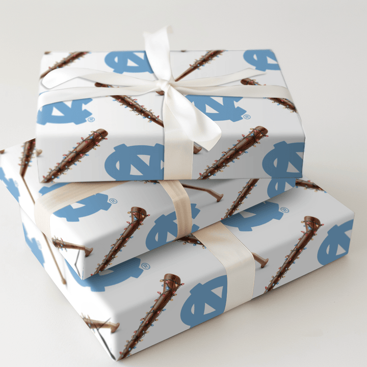 Carolina Holiday Home Run - Wrapping Paper - Aspen & Arlo