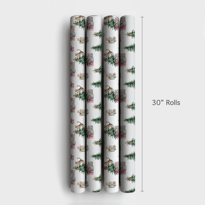 Kitty Claus - Wrapping Paper - Aspen & Arlo