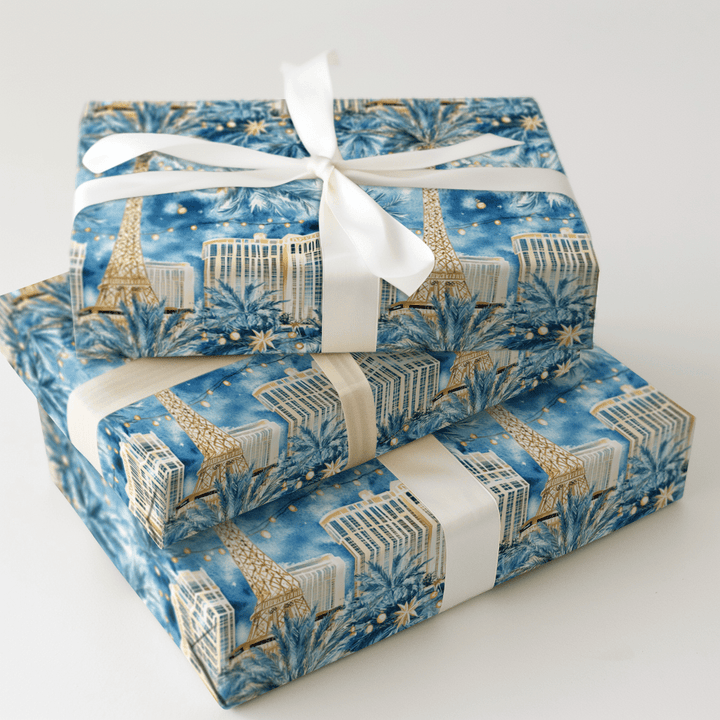 Sleigh Bell Slots - Wrapping Paper - Aspen & Arlo