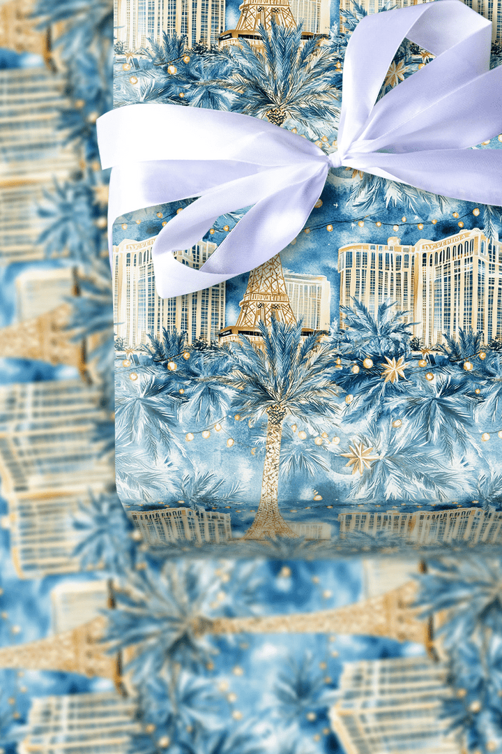 Sleigh Bell Slots - Wrapping Paper - Aspen & Arlo
