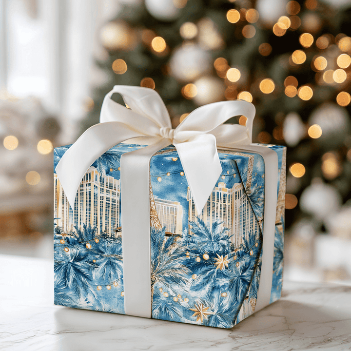Sleigh Bell Slots - Wrapping Paper - Aspen & Arlo