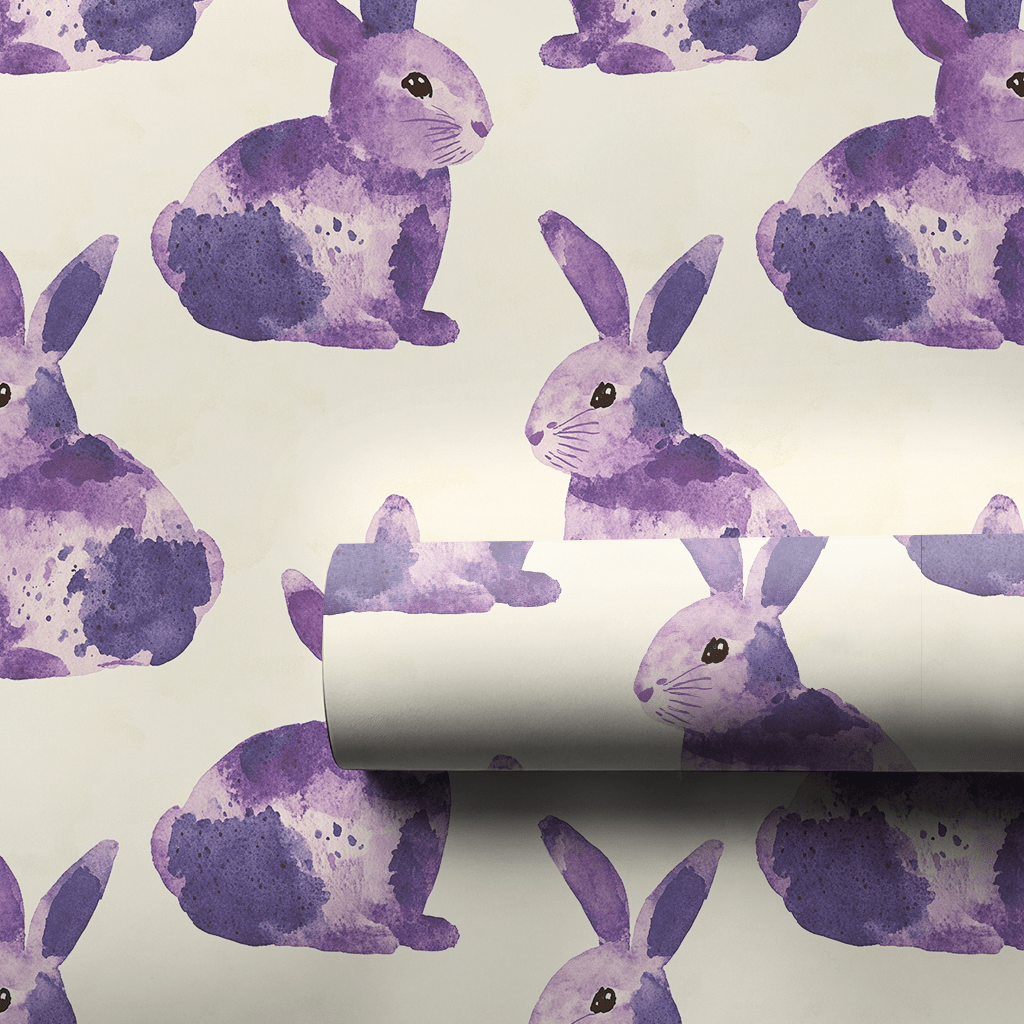 Periwinkle Hop - Wrapping Paper - Aspen & Arlo