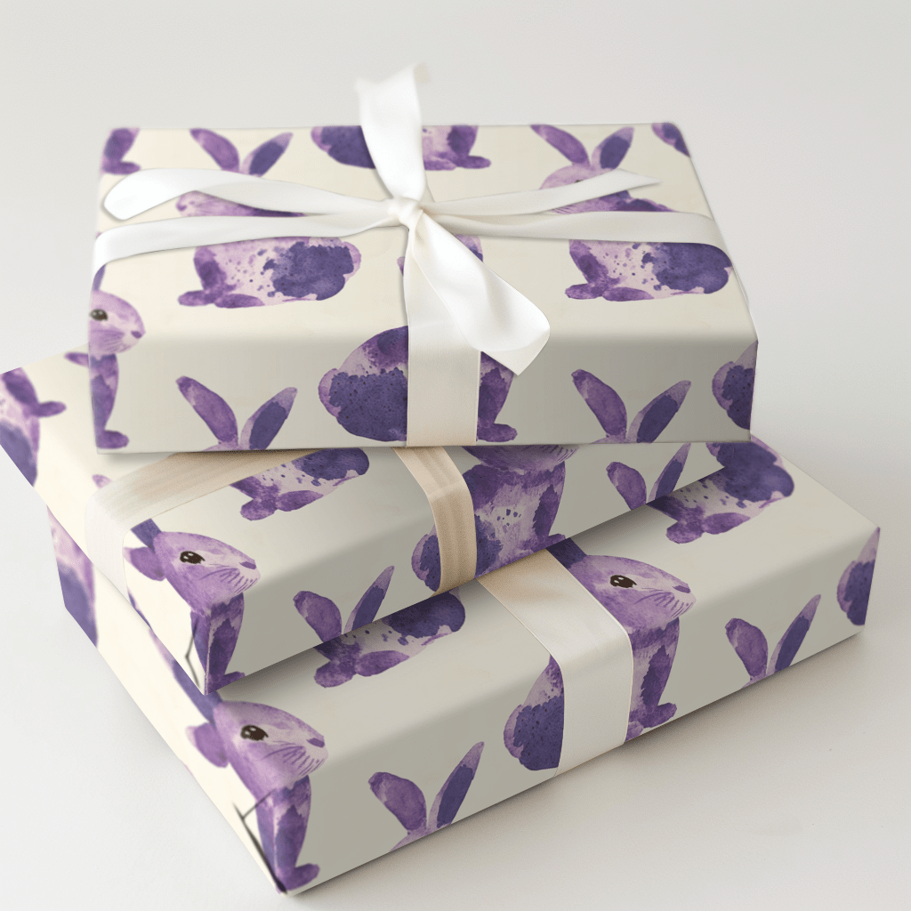 Periwinkle Hop - Wrapping Paper - Aspen & Arlo