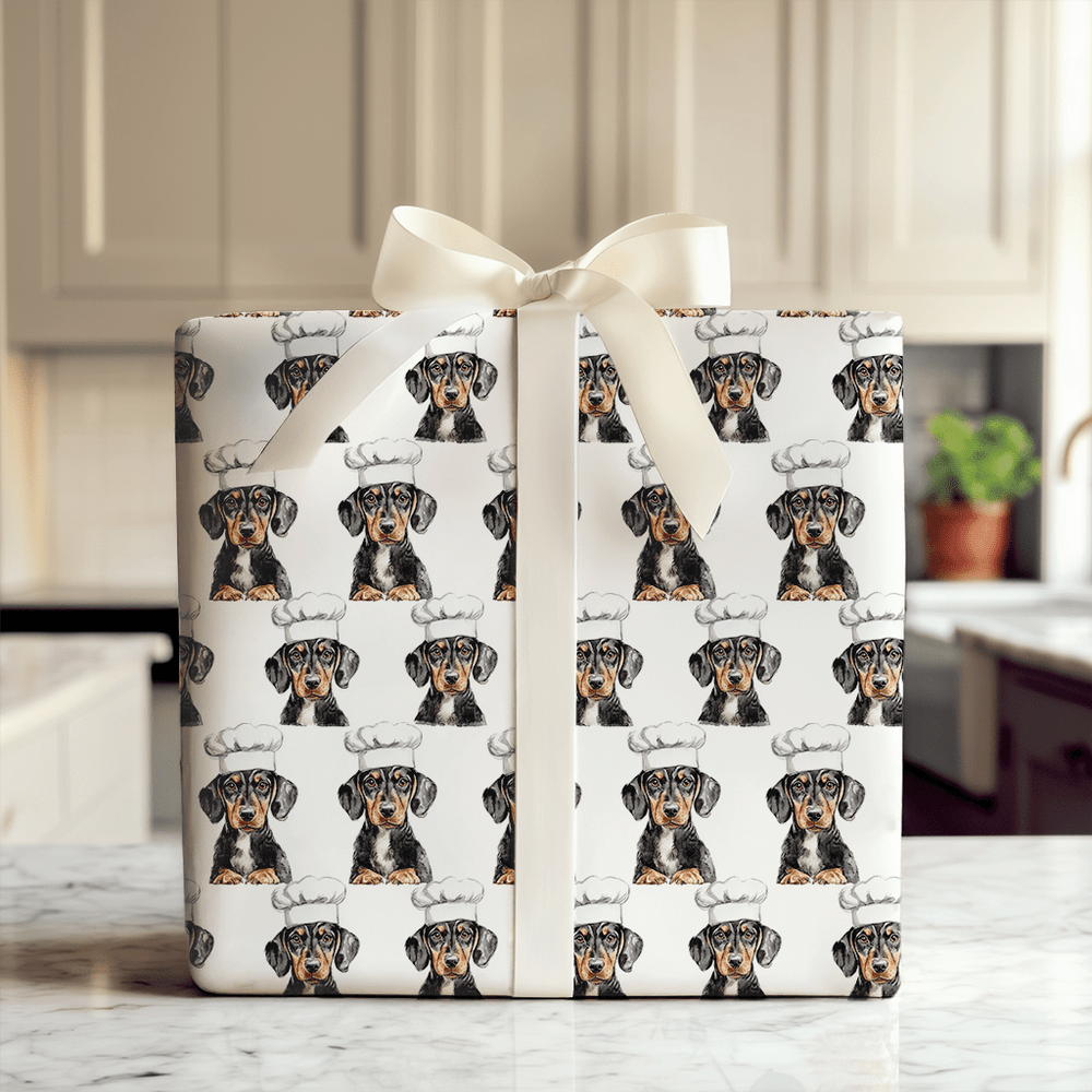 Cooking with the Dachshunds - Wrapping Paper - Aspen & Arlo