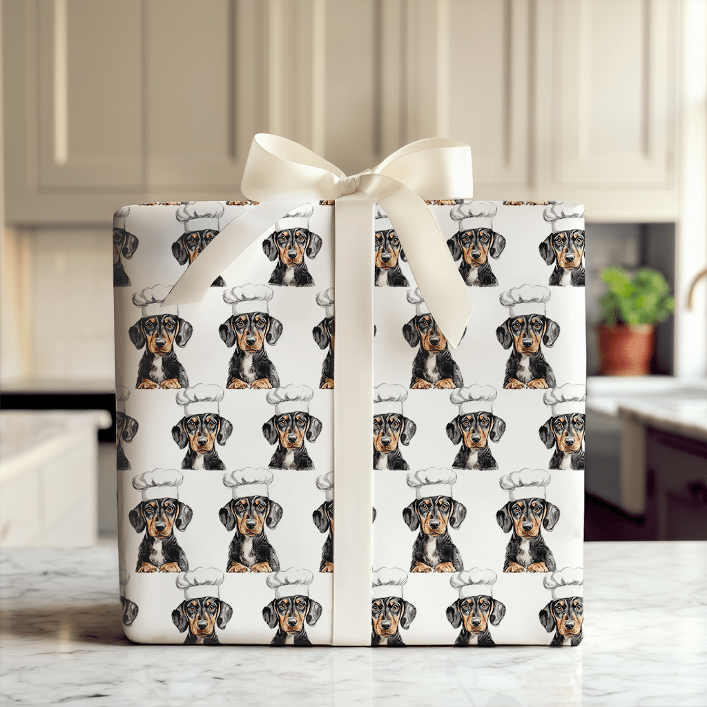 Cooking with the Dachshunds - Wrapping Paper - Aspen & Arlo
