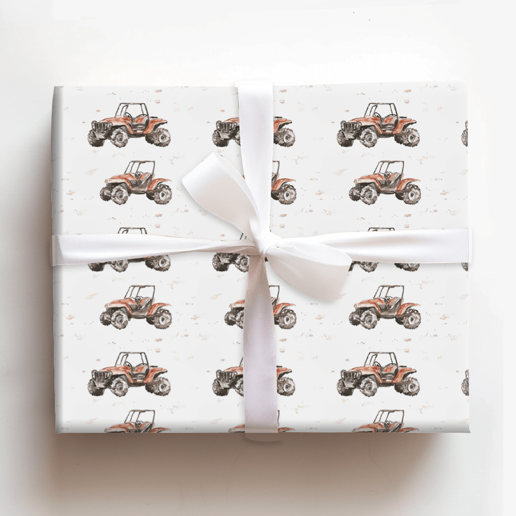 Rolling Through Life - Wrapping Paper - Aspen & Arlo