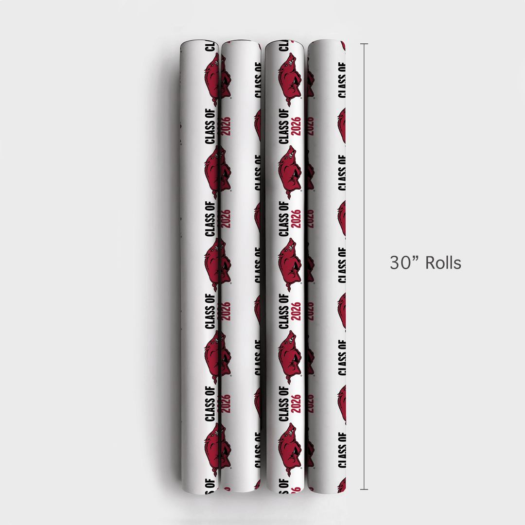 Class of 2026 Arkansas - Wrapping Paper - Aspen & Arlo