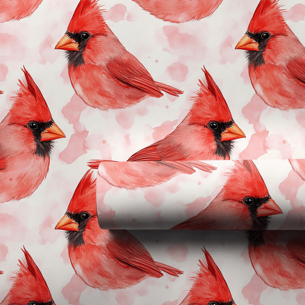 A Cardinal Win - Wrapping Paper - Aspen & Arlo