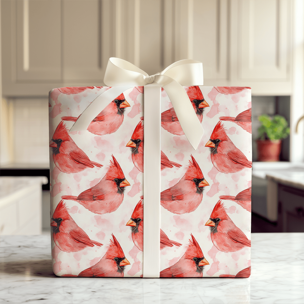 A Cardinal Win - Wrapping Paper - Aspen & Arlo