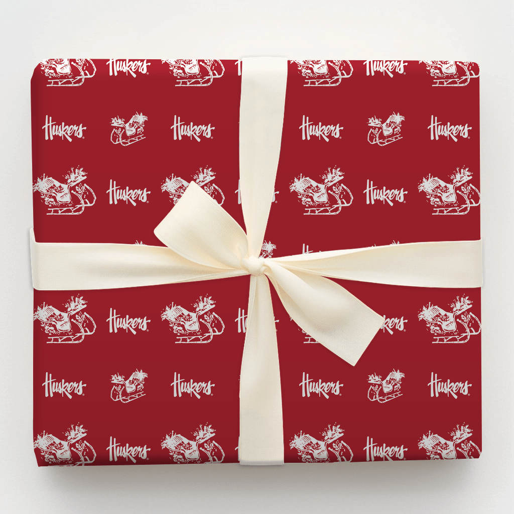 Sleigh Huskers - Wrapping Paper - Aspen & Arlo