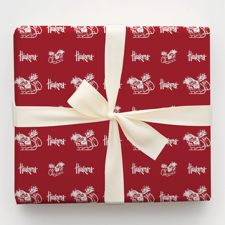 Sleigh Huskers - Wrapping Paper - Aspen & Arlo