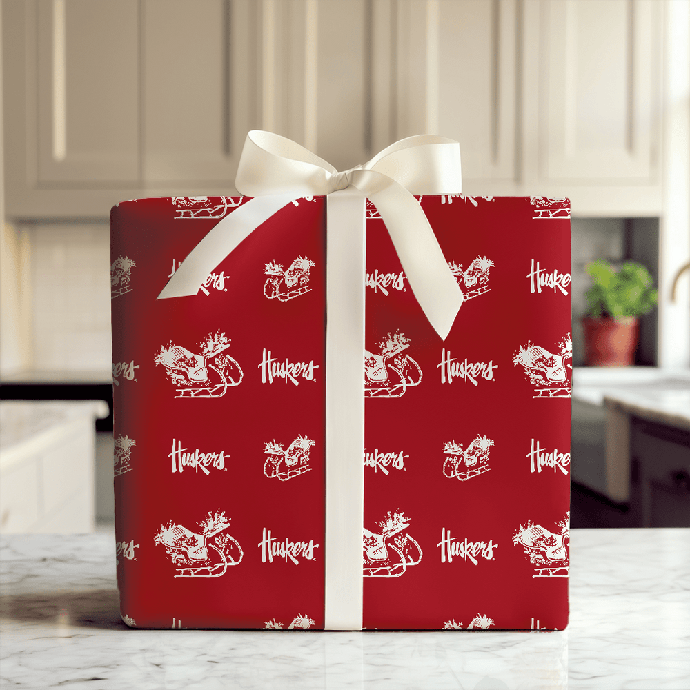 Sleigh Huskers - Wrapping Paper - Aspen & Arlo