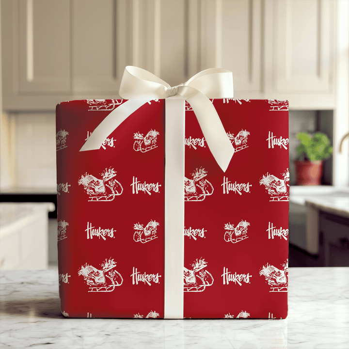 Sleigh Huskers - Wrapping Paper - Aspen & Arlo