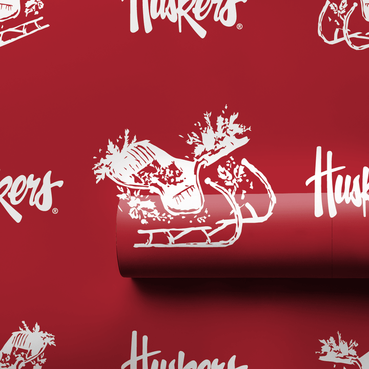 Sleigh Huskers - Wrapping Paper - Aspen & Arlo