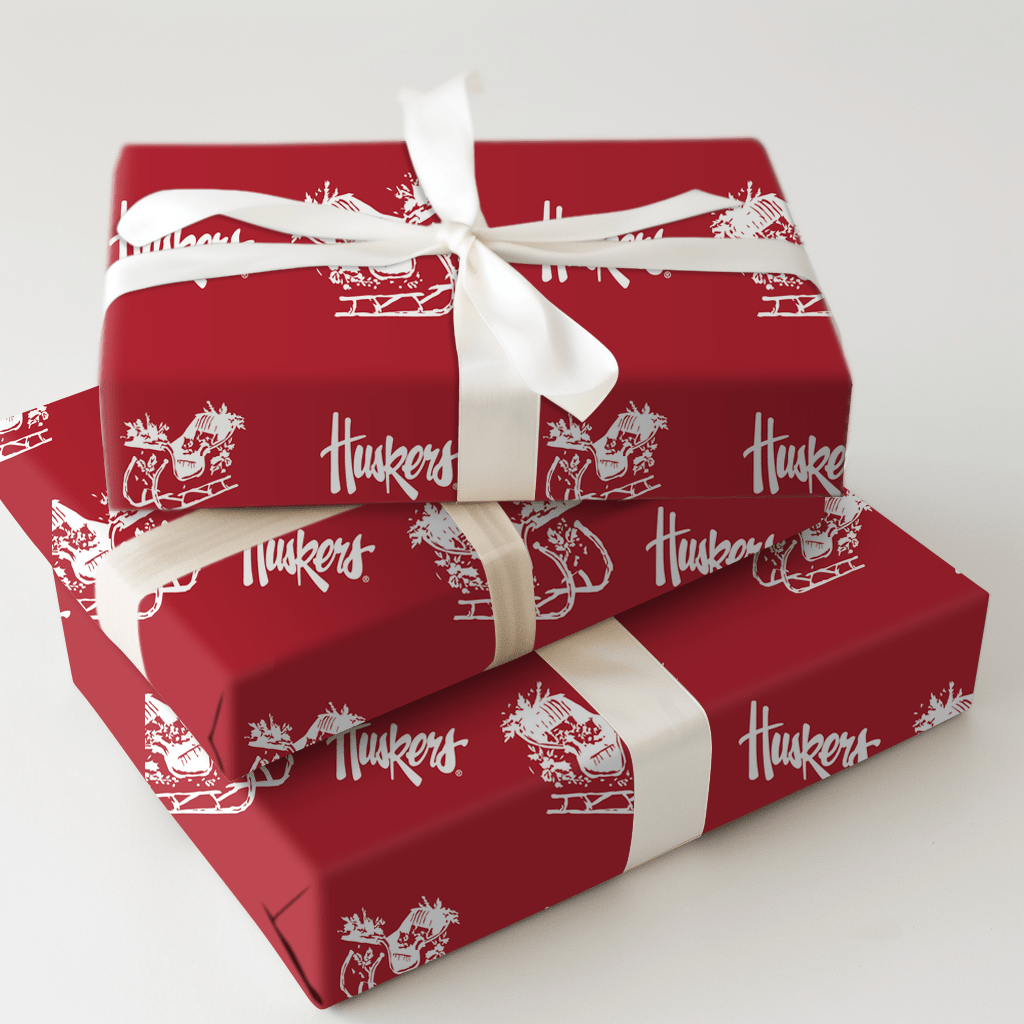 Sleigh Huskers - Wrapping Paper - Aspen & Arlo