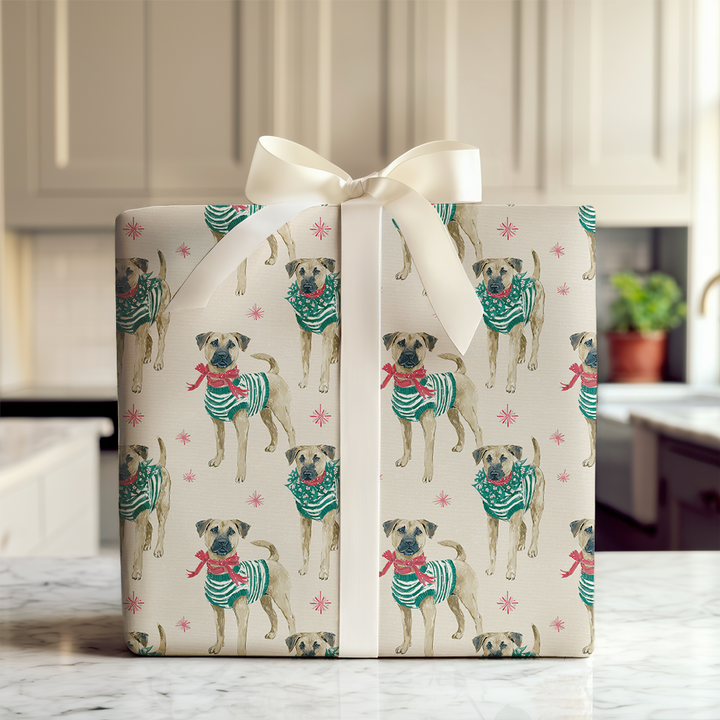 Black Mouth Cur Christmas Sweater