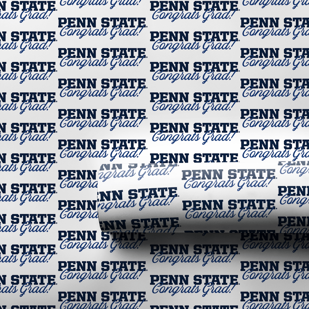 Congrats Penn State Grad - Wrapping Paper - Aspen & Arlo