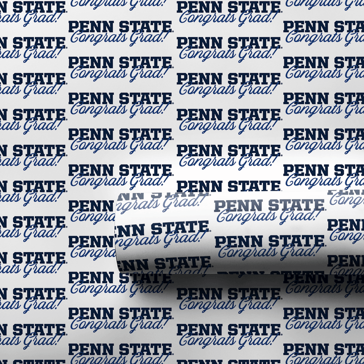 Congrats Penn State Grad - Wrapping Paper - Aspen & Arlo