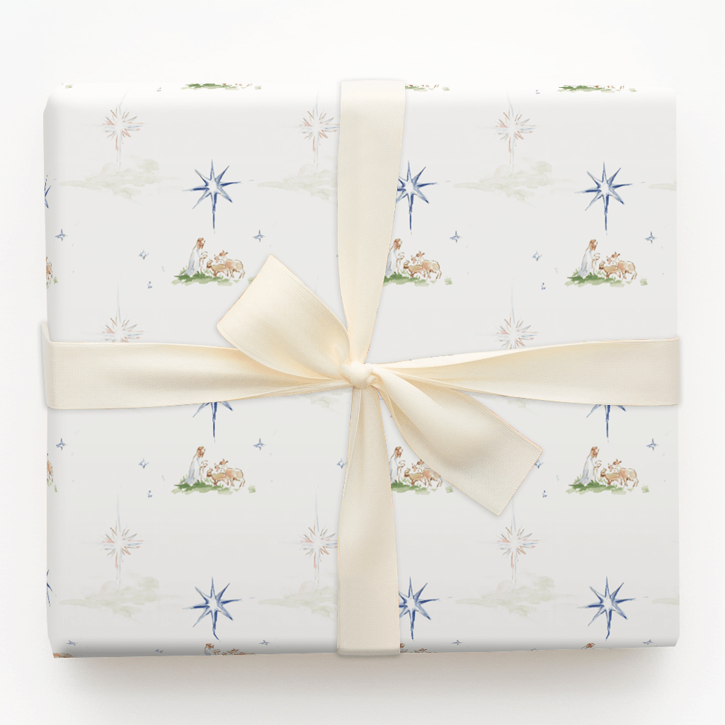 O Holy Night - Wrapping Paper - Aspen & Arlo