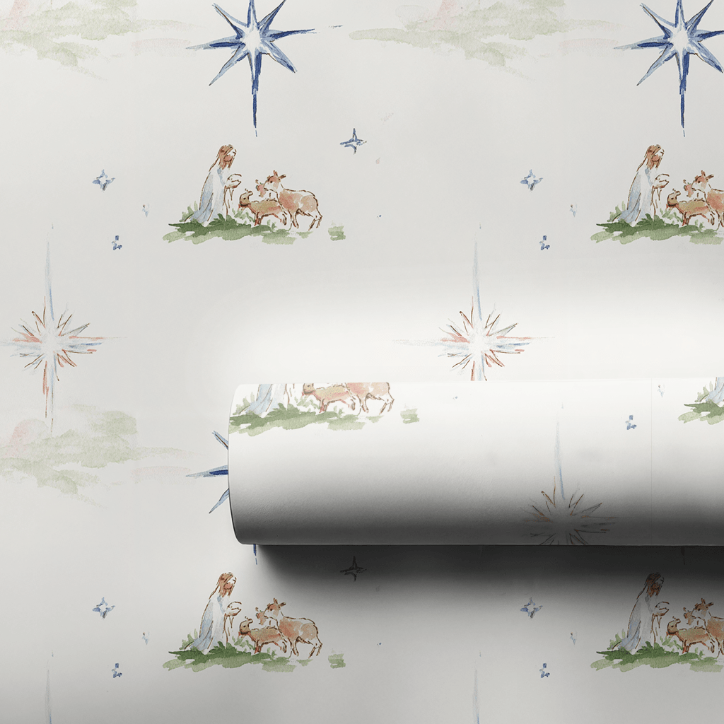 O Holy Night - Wrapping Paper - Aspen & Arlo