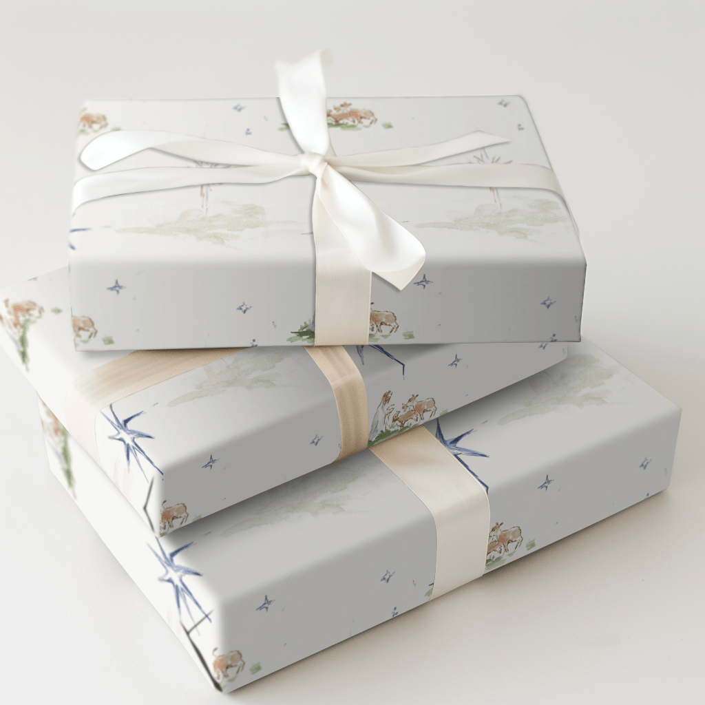 O Holy Night - Wrapping Paper - Aspen & Arlo