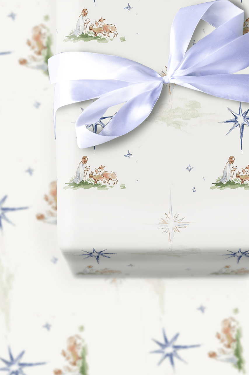 O Holy Night - Wrapping Paper - Aspen & Arlo