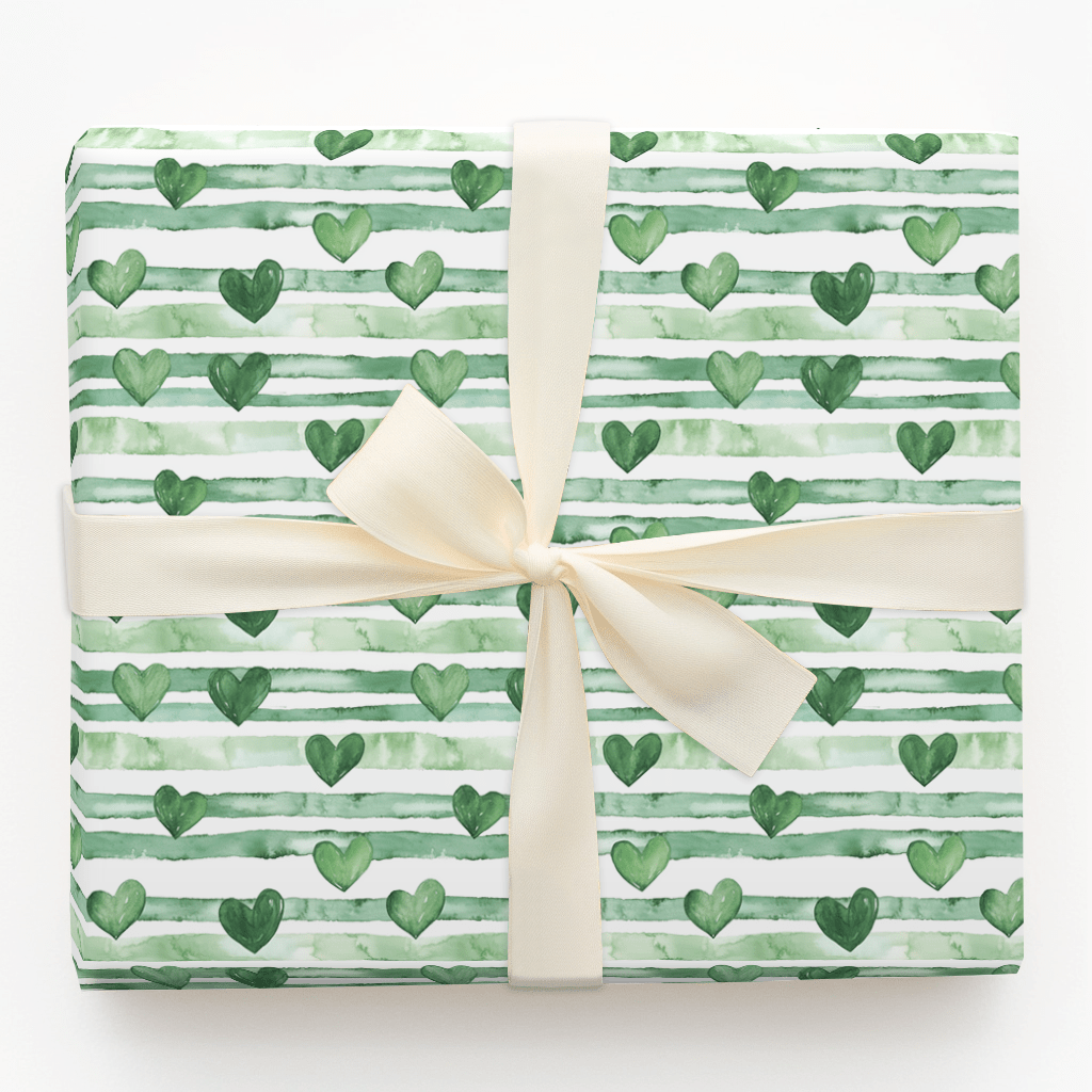 Green Wish - Wrapping Paper - Aspen & Arlo