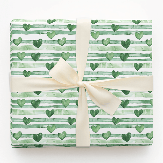 Green Wish - Wrapping Paper - Aspen & Arlo