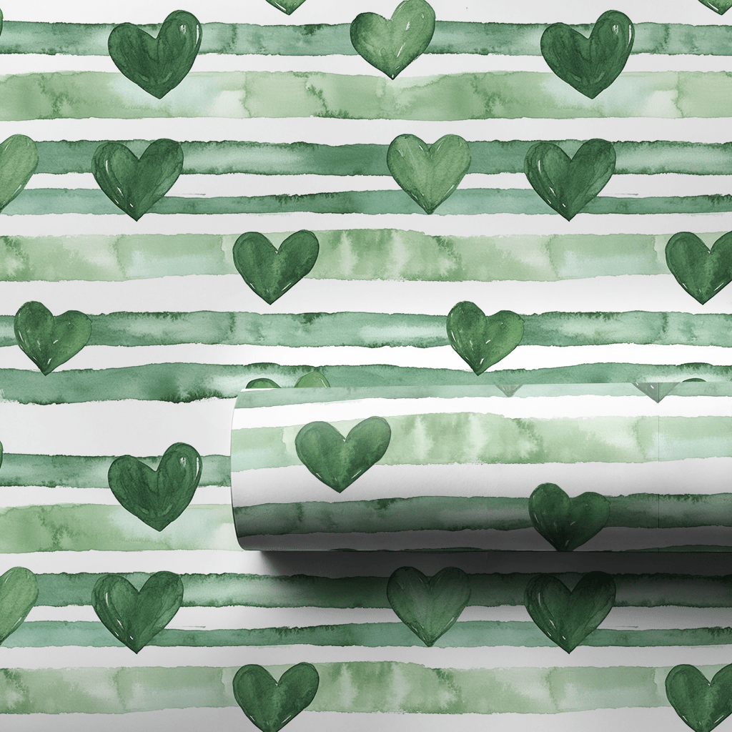 Green Wish - Wrapping Paper - Aspen & Arlo