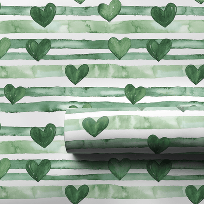 Green Wish - Wrapping Paper - Aspen & Arlo