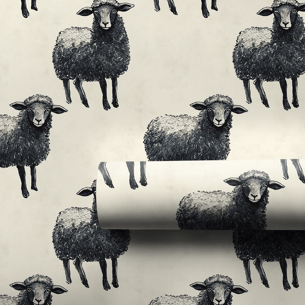 Flock Together - Wrapping Paper - Aspen & Arlo