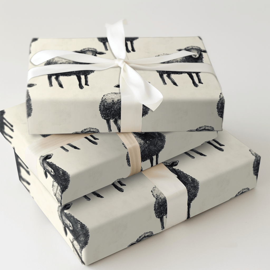 Flock Together - Wrapping Paper - Aspen & Arlo