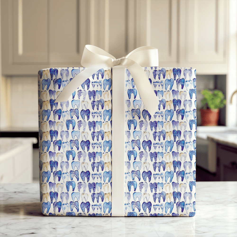 Tooth Be Told - Wrapping Paper - Aspen & Arlo