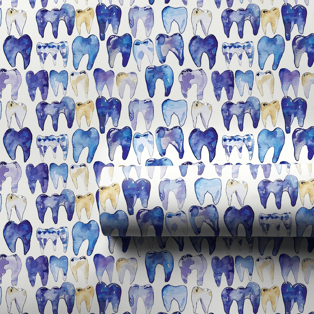 Tooth Be Told - Wrapping Paper - Aspen & Arlo