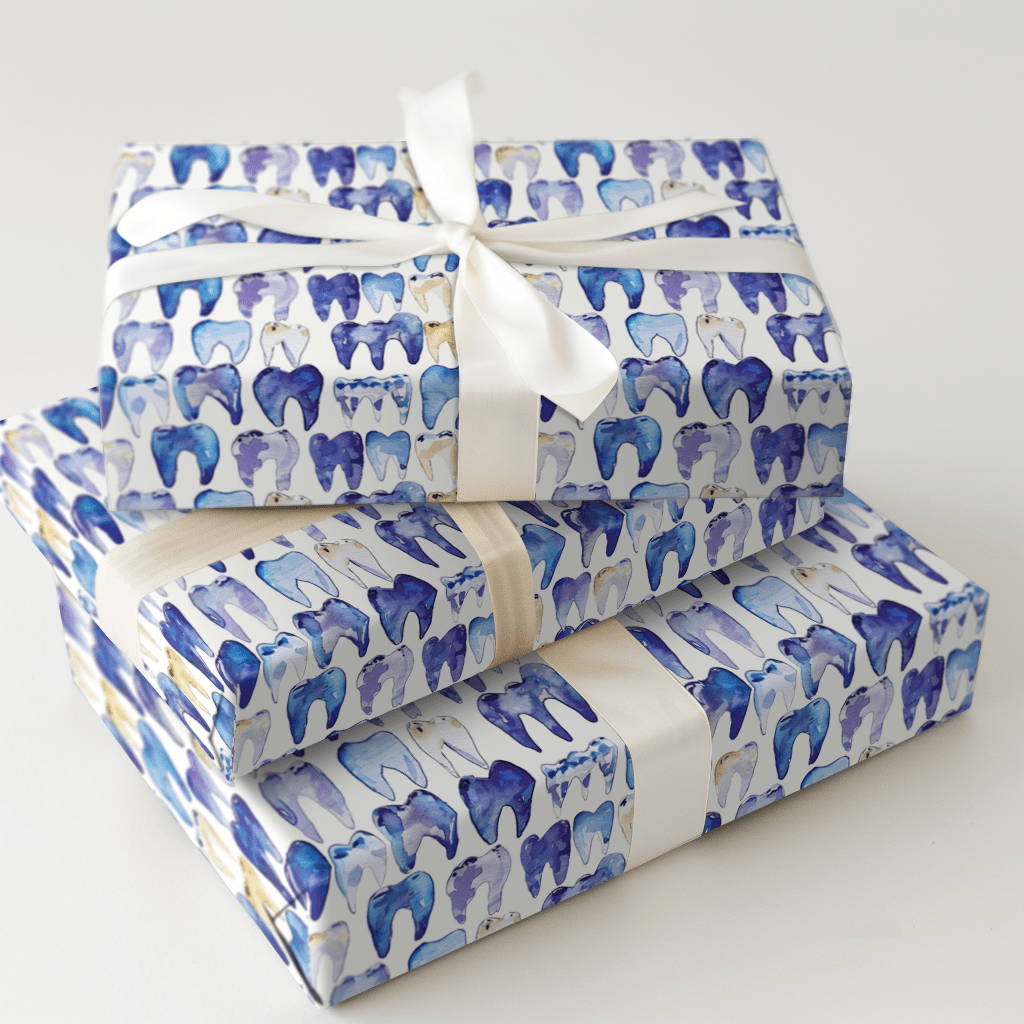 Tooth Be Told - Wrapping Paper - Aspen & Arlo