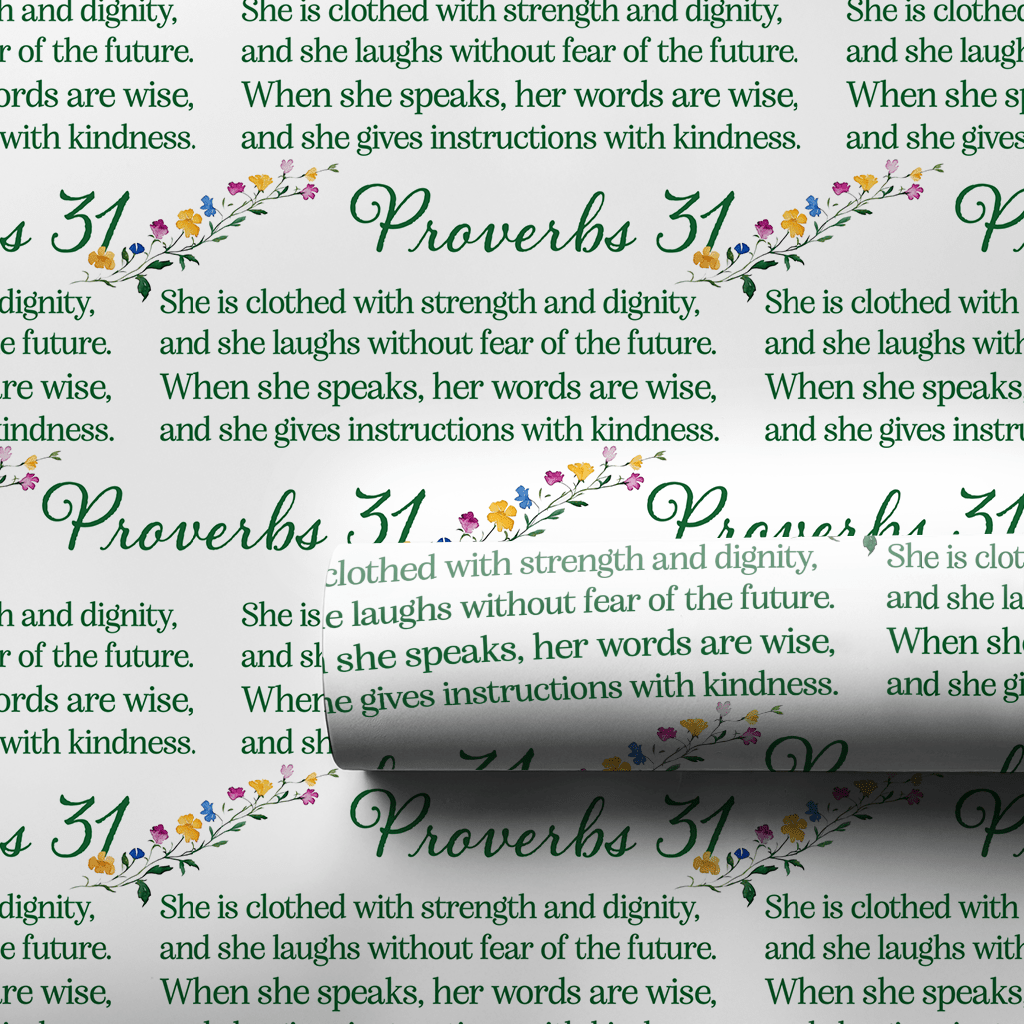 Strength and Dignity - Wrapping Paper - Aspen & Arlo