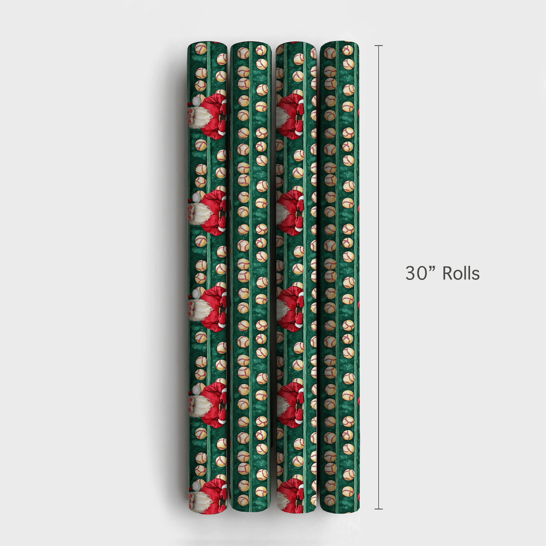 Santa Dugout - Wrapping Paper - Aspen & Arlo