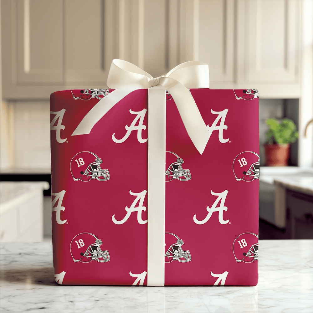Alabama Helmet - Wrapping Paper - Aspen & Arlo