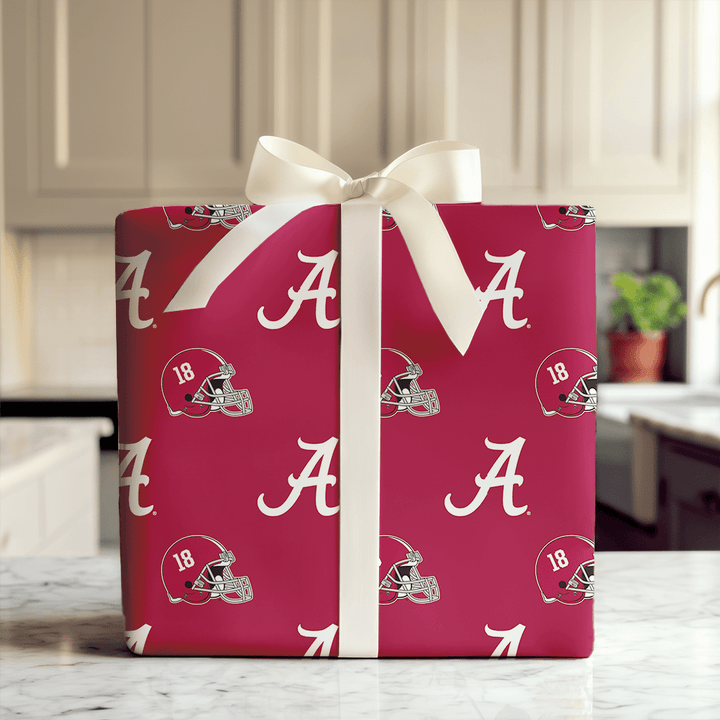 Alabama Helmet - Wrapping Paper - Aspen & Arlo